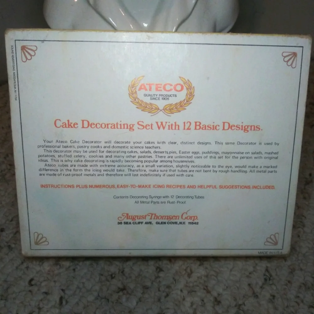 Vintage Ateco Mid-Century The Cake & Food Decorating Set - Picture 4 of 13